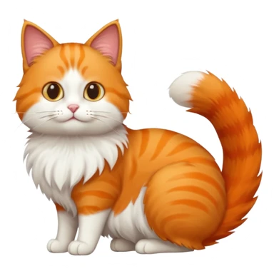 make the tail longer facing the left and the belly smaller sticker