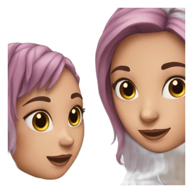 Girls friendship sticker