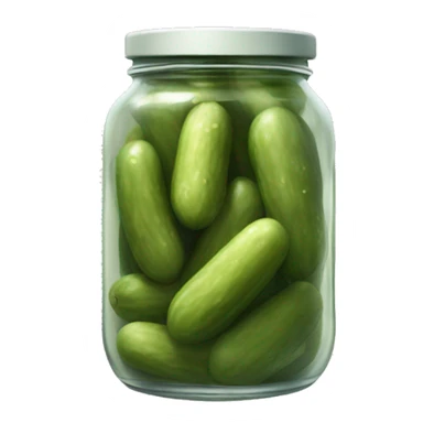 Jar of pickles sticker