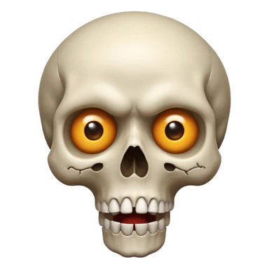 Combine these two 💀🤯 like a shocking skull like some people use in edits  sticker