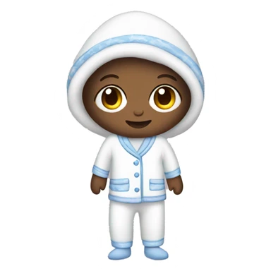 Cute pajamas sticker