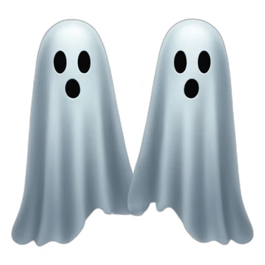 two ghost sticker