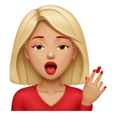 Slay girl emoji💅🥱böyle yap sticker