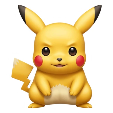 Ash’s Pikachu (hairless) sticker