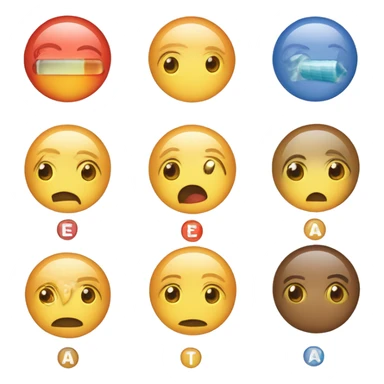 a graph showing different vitamin levels, these include, testosterone, vitamin D and cortisol.  sticker