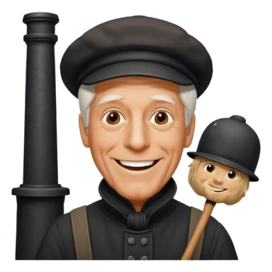 Dick Van Dyke chimney sweep  for discord  sticker