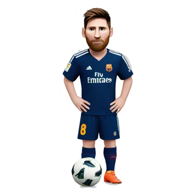 Messi au Real Madrid 2023-24 sticker