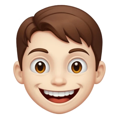 boy evil laugh sticker