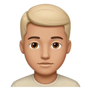 realistic portrait of a male sticker