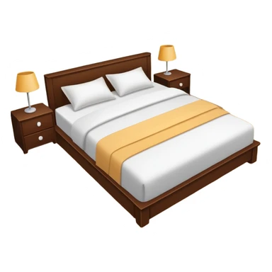 neat and tidy bedroom with everything in place, simple and inviting sticker