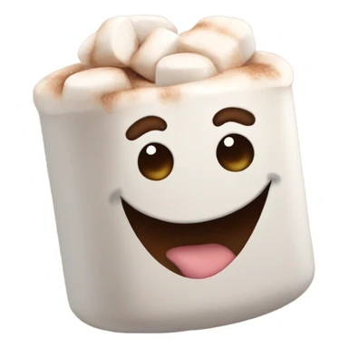 Cocoa marshmallow  sticker