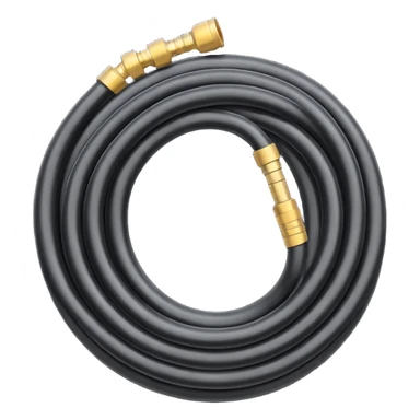A Hose – coiled water hose sticker