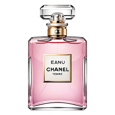 Chanel eau tendre round sticker