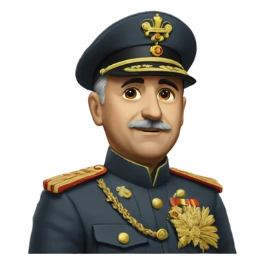 Francisco franco sticker