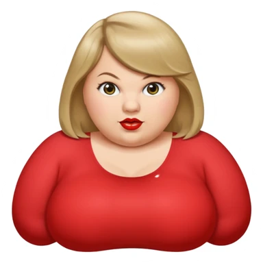 Taylor swift obesity  bigger bigger bigest sticker