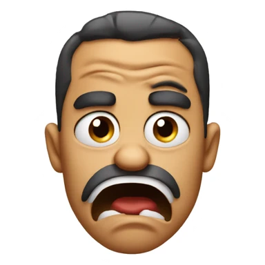 disgusted grossed out emoji sticker