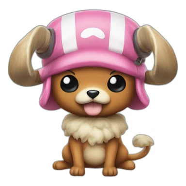 Tony Chopper from one piece sticker