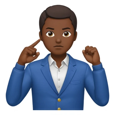 Shinzou wo sasageyo salute and fist on the chest sticker