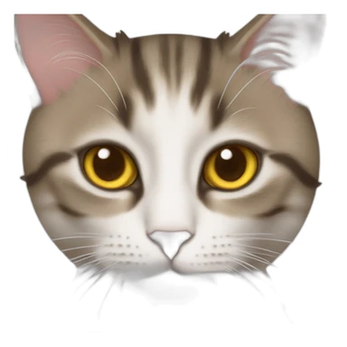 elon musk as a cat sticker