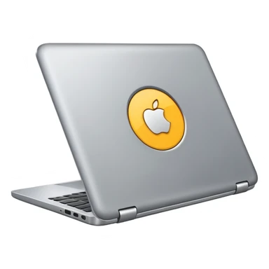 laptop rear view sticker