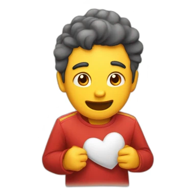 Exclamación de corazón sticker