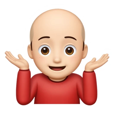 Shinchan shying face  sticker