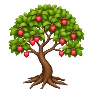 Emoji de manzanita de aiphon color negro  sticker