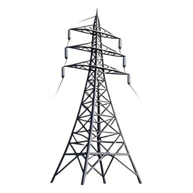 electrical transmission tower sticker