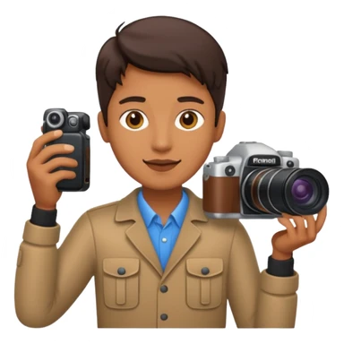 fotógrafo moderno sticker