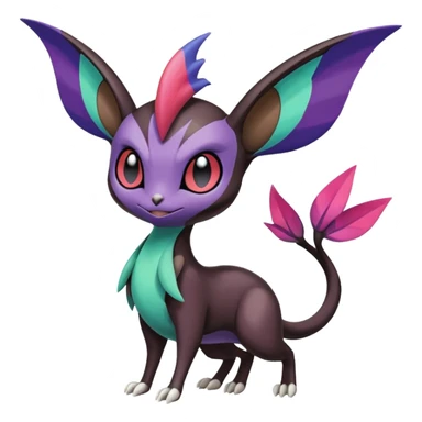 Meloetta-Noibat-Noivern-Pokémon-Fakémon-creature sticker