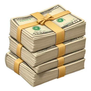 financial bills sticker