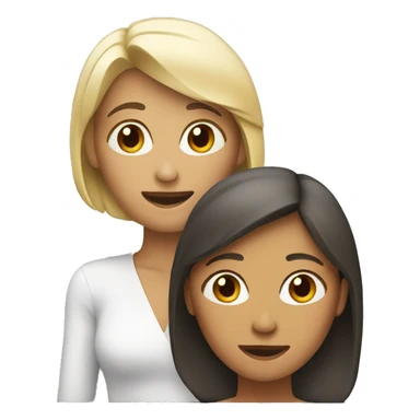 2 woman talking  sticker