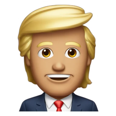 Pastèque Donald Trump sticker