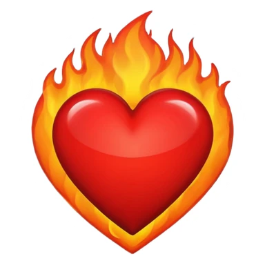 Black and red heart on fires, these are awesome can I get some option that are similar. The difference would be taking out the flame symbol in the middle  sticker