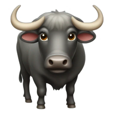 Water buffalo sticker