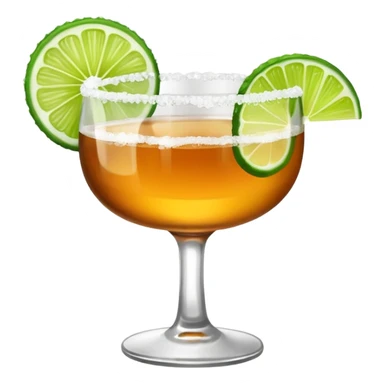 Margarita in a whiskey glass sticker