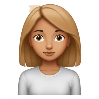 girl leaning against a wall smugly sticker