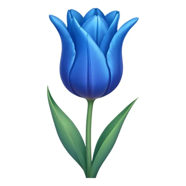 tulipan celeste sticker