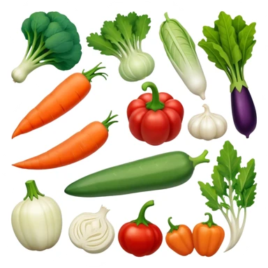 A bunch of vegetables  sticker