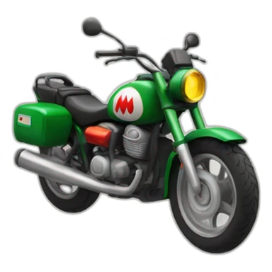 Moto de mario sticker