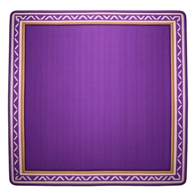 traditional patterned purple carpet sticker