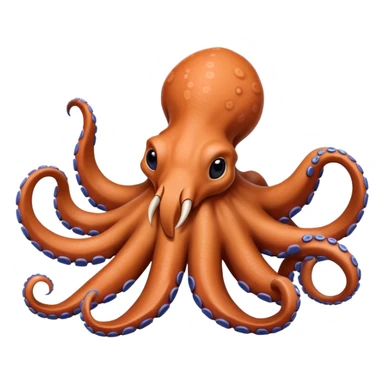 In Aardvark with Octopus arms sticker