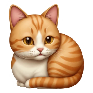 Cat husband kisses  sticker