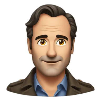 Jean dujardin sticker