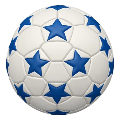 champions league ball blue stars sticker
