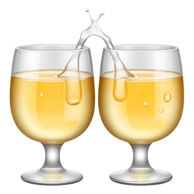 Two Baijiu cups are toasting sticker