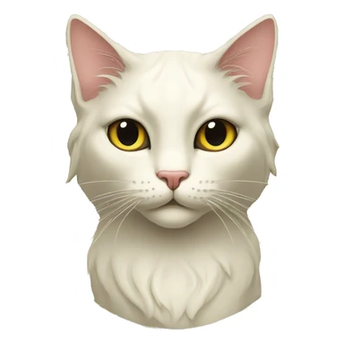 cat style cadre art-nouveau très travaillé sticker