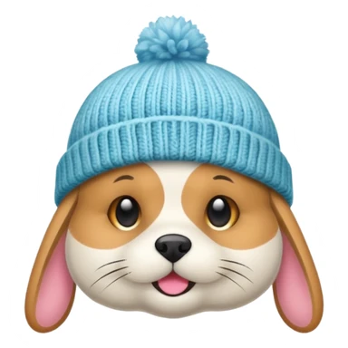 Winter Beanie Pet sticker