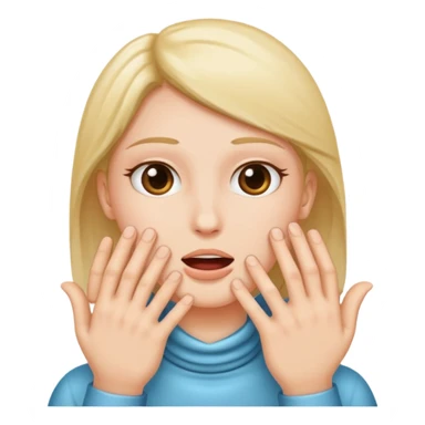 hands around throat  sticker