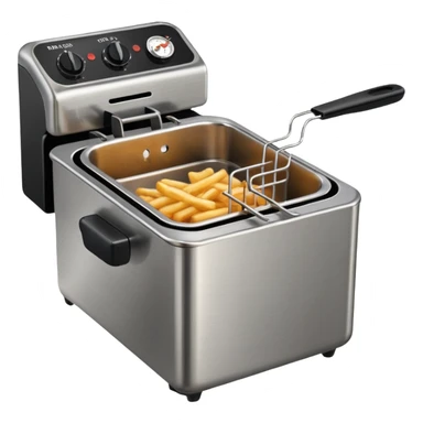 Deep fryer sticker